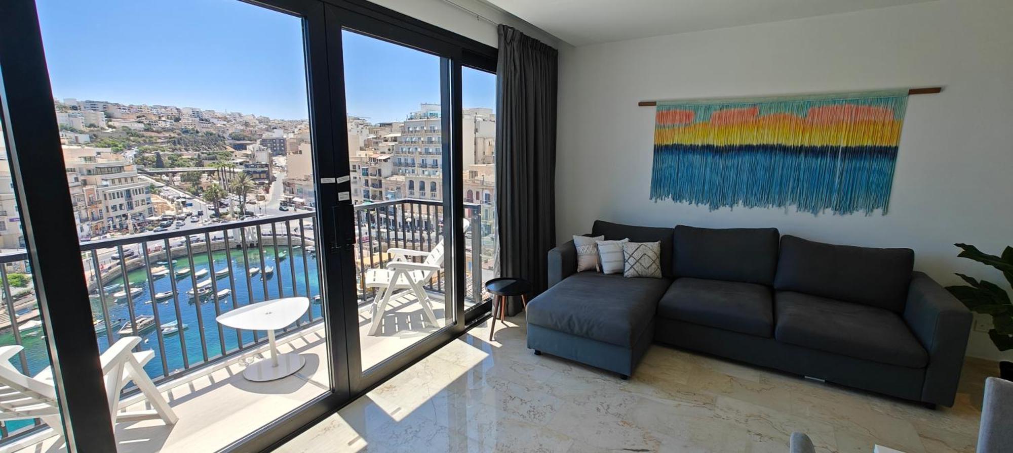 Apartamento Luxury Sea Front At Spinola Bay St Julians